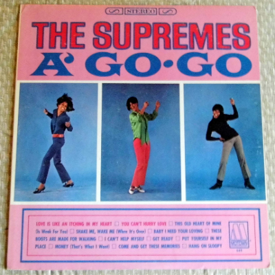 Supremes A Go Go Album Cover
