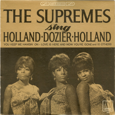 The Supremes Sing Holland Album Cover
